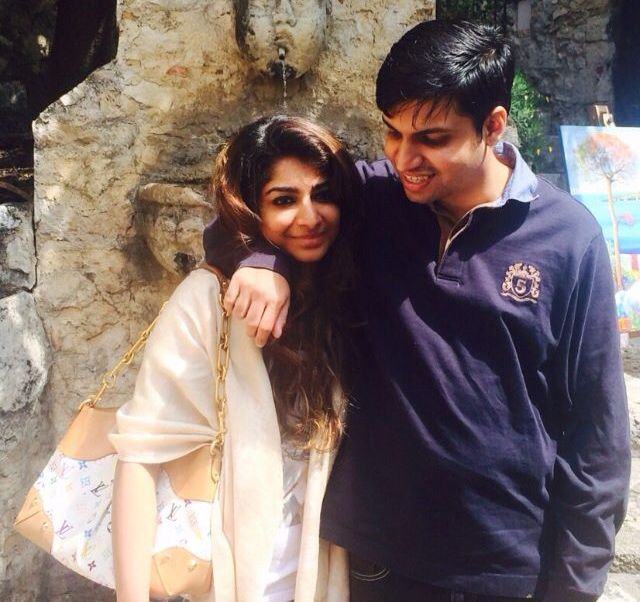 Happy child with autism with loving sister