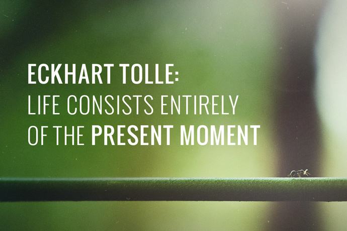 eckhart tolle present moment